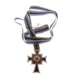 Medals - Third Reich Mothers Cross of Honour, with original ribbon Condition: