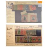 Stamps - Cayman Islands 1932 Centenary Series 1/4d - 10/-, together with Malta 1930 'Postage