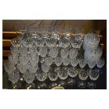 Selection of assorted drinking glasses etc to include; set of six brandy balloons, set of eight