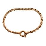 9ct gold fancy link bracelet, 11.1g approx gross Condition: