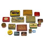 Advertising - Group of tobacco/smoking related tins Condition: