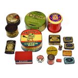 Advertising - Group of tins relating to cleaning etc Condition: