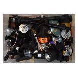 Coarse Fishing - Collection of mainly late 20th Century reels, spools etc Condition: