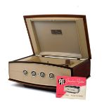 Pye Stereophonic projection system type 1005 turntable record player, together with Decca 007