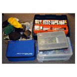 Assorted fishing equipment to include; floats, fly tying accessories etc Condition: