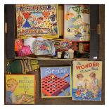 Selection of children's toys to include; Enid Blyton's Little Noddy Car game, Spear's games Tile