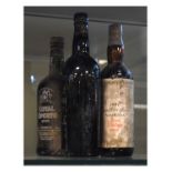 Ellis Son & Vidler 1977 Royal Silver Jubilee Madeira, Bual vintage 1952, Royal Oporto Ruby bottle of