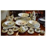 Good selection of Portmeirion ceramics to include; large oval platter, large bowl and comport,