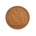 Gold Coins - Edward VII sovereign 1906 Condition: