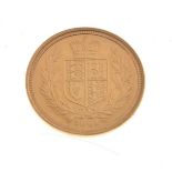 Gold Coins - Elizabeth II half sovereign 2002 Condition: