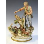 Capodimonte figure group - La Sorpresa Condition: