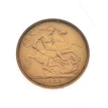 Gold Coins - Elizabeth II sovereign 1958 Condition: