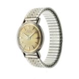Bulova - Gentleman's Accutron stainless steel cased wristwatch, having a baton dial, the case