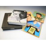 Large quantity of Elvis Presley memorabilia including; books, magazines, scarves, etc Condition: