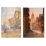Kenneth Stanley Tadd - Watercolour - 'Morning Light, Corn Street', signed lower right, 41cm x