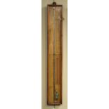 Late 19th/early 20th Century mahogany cased Admiral Fitzroy barometer Condition: