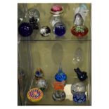 Collection of nineteen modern paperweights Condition: