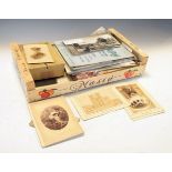 Collection of vintage photographs and paper ephemera Condition: