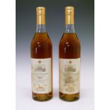 Hine Grande Champagne Cognac 1981 Vintage, landed in 1987, bottled in 1999, two bottles (2)