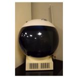 JVC Videosphere retro portable television in cream finish model 3240UK Condition: