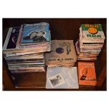 Large selection of 33rpm and 45rpm records to include: Elvis Presley Rock and Roll No.2, Blue