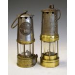 Two vintage miners lamps Condition: