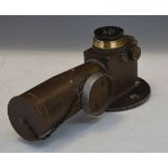 World War II telescope bearing No.8 Mark I gunsight, dated 1944 Condition: