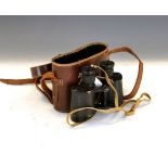 Pair of World War II military binoculars Bino Prism No.MkII Condition: