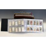 Cigarette Cards - Collection of cigarette cards in various albums Condition: