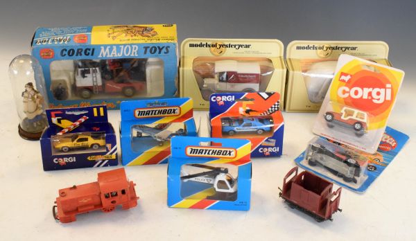 Corgi Major 'Holmes Wrecker' recovery vehicle, boxed, together with a small quantity of other