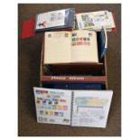 Stamps - Collection of World stamps in albums and loose Condition: