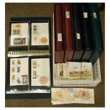 Stamps - Collection of first day covers etc- Channel Islands and Isle Of Man Condition: