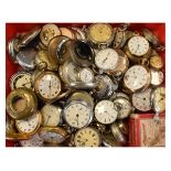 Collection of various pocket watches Condition: