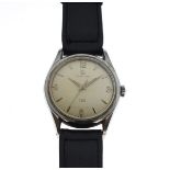 Certina - Gents manual wind wristwatch, champagne dial with Arabic quarters and centre seconds,