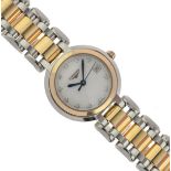 Longines - Lady's Primaluna bi-coloured stainless steel bracelet quartz wristwatch, ref:L8 1105, the