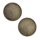 Coins - Two United States quarter dollars, 1839 and 1840 Condition: **General condition consistent