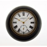 Late 19th/early 20th Century Swiss desk timepiece, retailed by W. Thornhill & Co Ltd, 144 New Bond