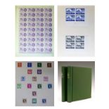 Great Britain - Collection of Queen Elizabeth II pre-decimal and decimal mint blocks, contained in