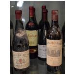 Wines & Spirits - Six bottles of various French table wine (6) Condition: