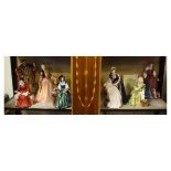 Set of seven Royal Doulton limited edition figures - King Henry VIII and his six wives - Henry