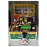 Wines & Spirits - Collection of various miniature bottles of spirits and liqueurs Condition: