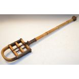 Early 20th Century bamboo or Malacca cane shooting stick Condition: