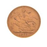 Gold Coin - Edward VII sovereign, 1903 Condition: