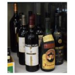 Wines & Spirits - Nine bottles and one magnum of various Spanish red wine (10) Condition: