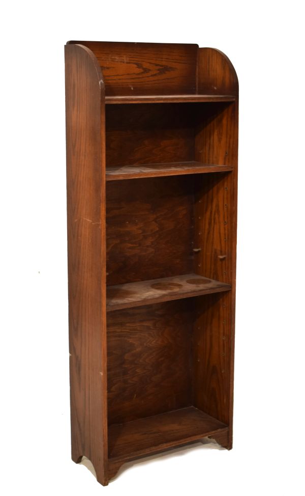 Early 20th Century oak open bookcase fitted three shelves Condition: