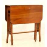 Late 19th/early 20th Century mahogany drop-leaf Sutherland table Condition: