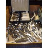 LARGE SELECTION OF CUTLERY