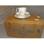 ROYAL ALBERT"HAWORTH" TEA SET BOXED AND UNUSED