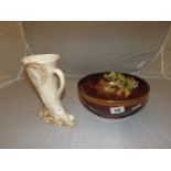 BESWICK CORUCOPIA & CARLTON WARE FRUIT BOWL