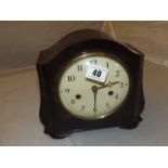 SMITHS BAKELITE MANTEL CLOCK ABERDEEN LABLE ON REVERSE